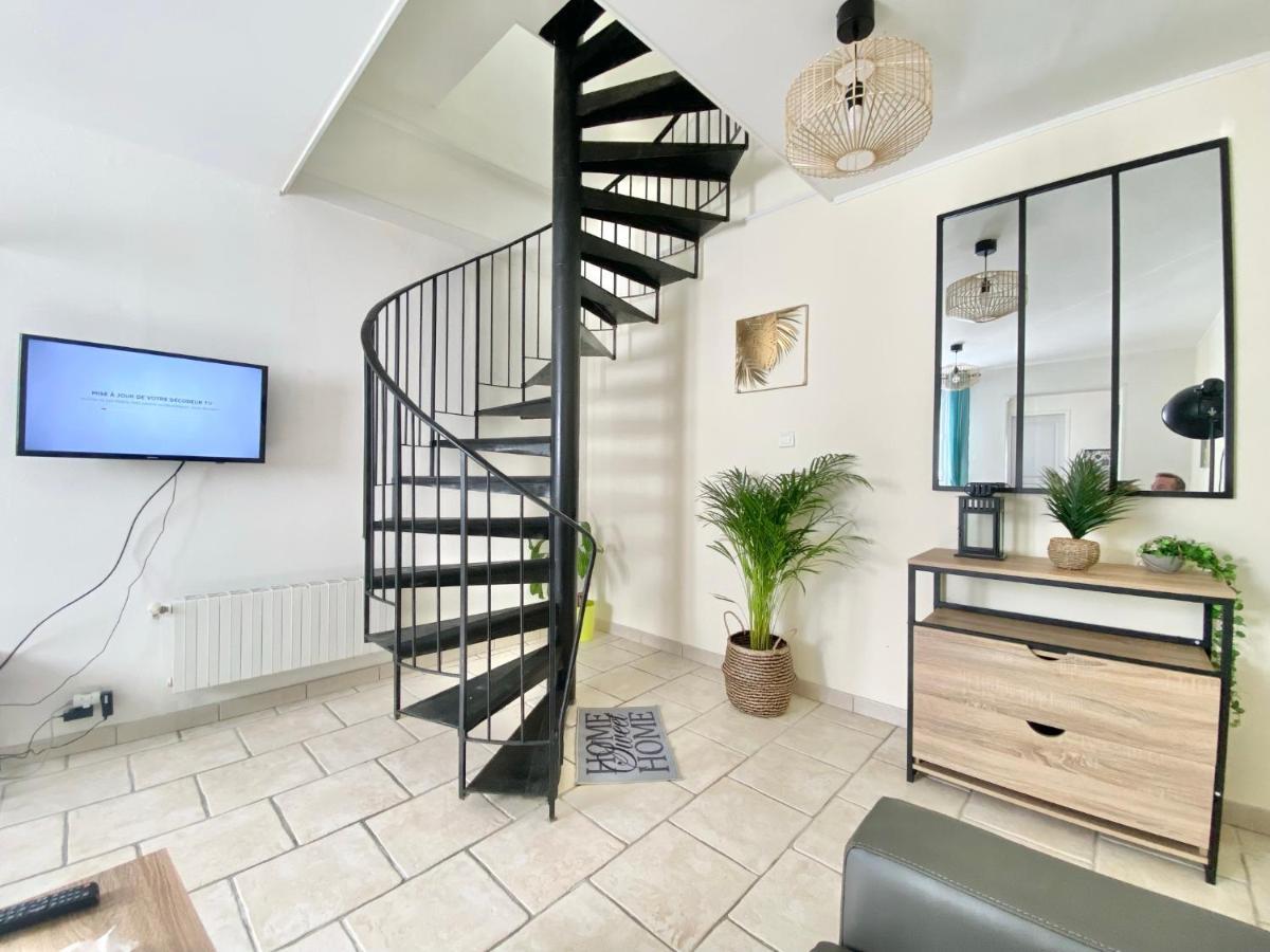 Apartmán Le St Marc - Theatre De Cornouaille - Wifi - Parking Prive - Entree Autonome Quimper Exteriér fotografie