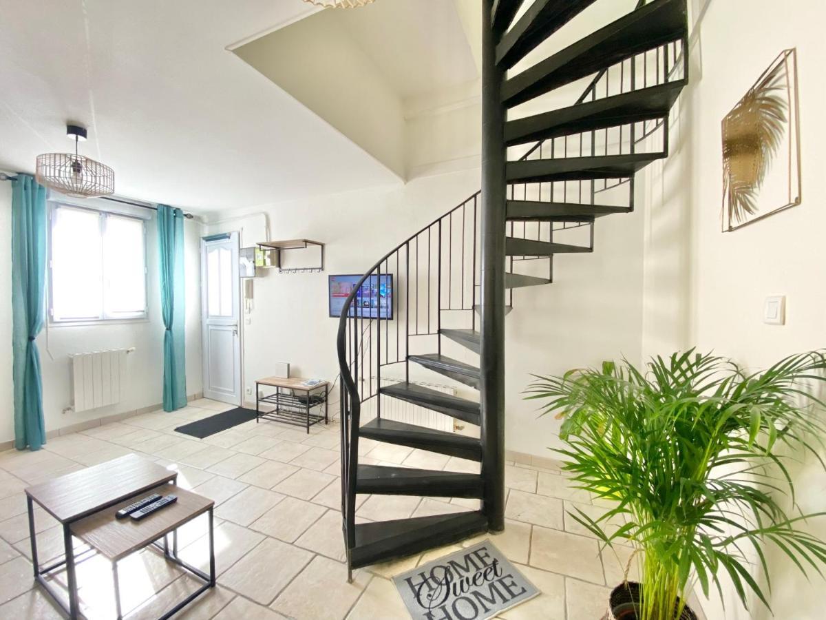 Apartmán Le St Marc - Theatre De Cornouaille - Wifi - Parking Prive - Entree Autonome Quimper Exteriér fotografie